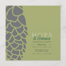 Hop & Brouwen | Brouwerij Party Invite