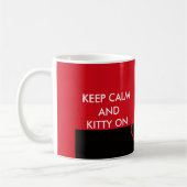 "HOP CALM AND KAT ON", RED TARTAN, CAT TEA PARTIJ KOFFIEMOK (Links)