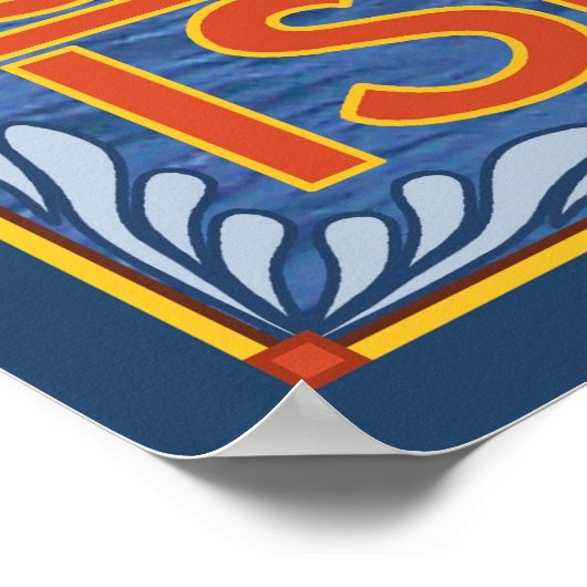 Hop de veerboot - San Juan-eilanden, WA-reisposter Poster (Hoek)