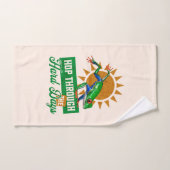Hop door de moeilijke dagen Amazon Tree Frog Handdoek (Handdoek)