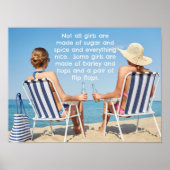 hop en Teenslippers Poster (Voorkant)