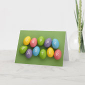 **HOP ER OP** EN HEB *PLEZIER* PASEN IS ONDERWEG! FEESTDAGEN KAART (Voorkant)