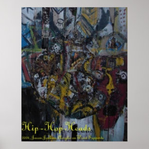 HOP-HOOFDEN POSTER