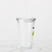 Hop Hooray wat konijnenhol 1e verjaardag Acryl Drinkbeker (Rechts)