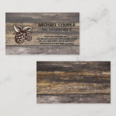 Hop | Houten planken | Brouwerij Visitekaartje (Voorkant / Achterkant)