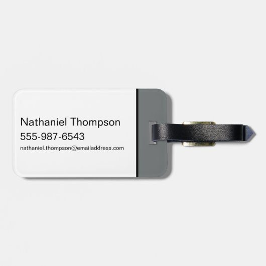 Hop in de Batmobile Bagagelabel (Achterkant horizontaal)