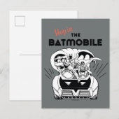 Hop in de Batmobile Briefkaart (Voorkant / Achterkant)