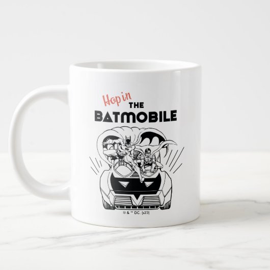 Hop in de Batmobile Grote Koffiekop (Links)
