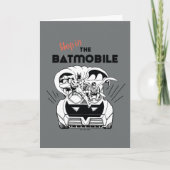 Hop in de Batmobile Kaart (Voorkant)