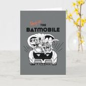 Hop in de Batmobile Kaart (Gele Bloem)