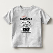 Hop in de Batmobile Kinder Shirts (Voorkant)