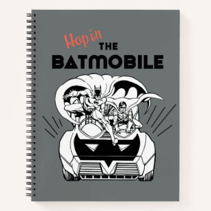 Hop in de Batmobile Notitieboek