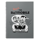 Hop in de Batmobile Notitieboek (Voorkant)