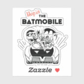 Hop in de Batmobile Sticker (Vel)