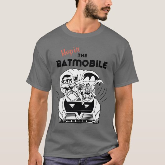 Hop in de Batmobile T-shirt (Voorkant)