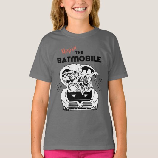 Hop in de Batmobile T-shirt (Voorkant)
