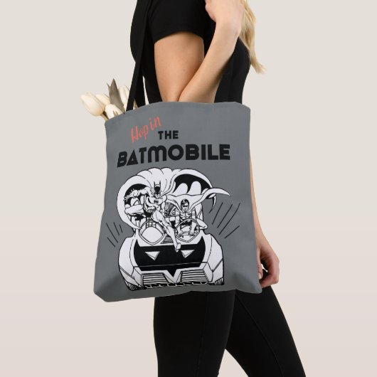 Hop in de Batmobile Tote Bag (Dichtbij)