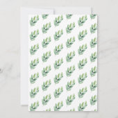 Hop in Joy Schattige Kangoeroe Waterverf Baby show Kaart (Achterkant)