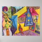 hop in mijn dimensie poster (Voorkant)