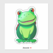 Hop into Fun met Frog Sticker Collecties (Vel)