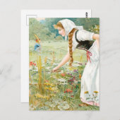 “Hop O My Thumb” by E S Hardy Briefkaart (Voorkant / Achterkant)