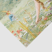 "Hop O My Thumb" van E S Hardy Tissuepapier (Detail)