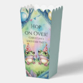 Hop On Over Birthday Party  Bedankdoosjes (Voorkant)