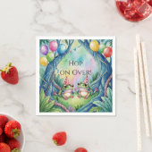 Hop On Over Birthday Party Servet (Insitu)