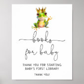 Hop On Over Frog Boeken voor Baby Poster (Voorkant)
