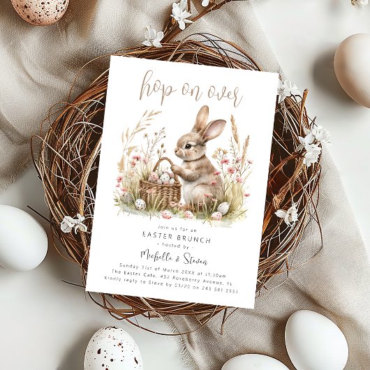 Hop On Over | Pasen Brunch Kaart