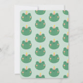 Hop op over het verjaardagsfeest van Kikker Kaart (Achterkant)