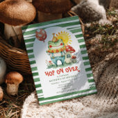 Hop op over Schattigee Clown Frog Waterverf Verjaa Kaart