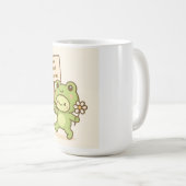 HOP Out of Control Frog Cute Whimsical Life Koffiemok (Voorkant rechts)
