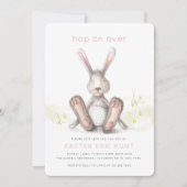 Hop over de Uitnodiging van Easter Brunch Egg Hunt (Voorkant)