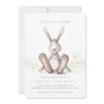 Hop over de Uitnodiging van Easter Brunch Egg Hunt