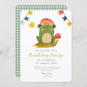 Hop over Frog Birthday Kaart