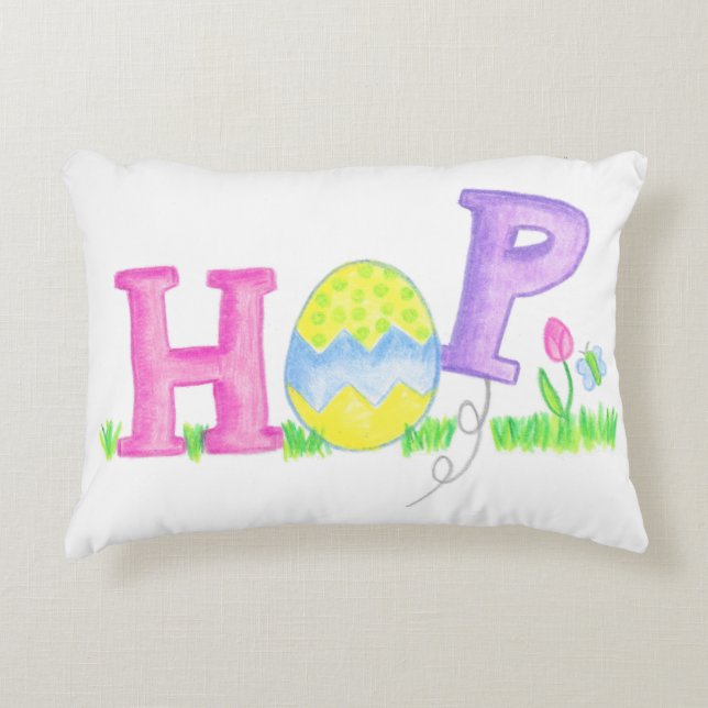 Hop Pillow Accent Kussen (Voorkant)