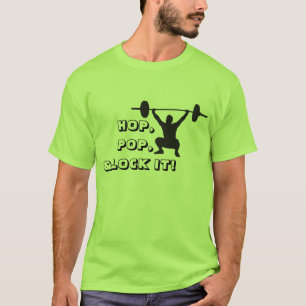 Hop, Pop en vergrendelen. T-shirt
