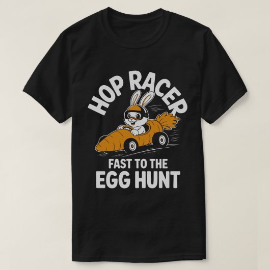 Hop Racer Bunny T-shirt (Design voorkant)