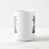Hop Sip Repeat Grappig Kikker Koffie Design Magische Mok (Midden)