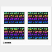 HOP-stickers Rechthoekige Sticker (Vel)