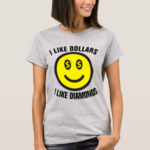 HOP T-shirts, DOLLARS EN DIAMONDS T-shirt