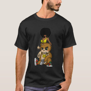 Hop Teddy Bear Gangster Rap Hustle Hard Get Mo T-shirt