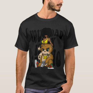 Hop Teddy Bear Gangster Rap Hustle Hard Get Mo T-shirt