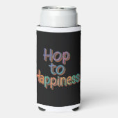 Hop to Happiness Seltzer Blikjeskoeler (Seltzer Achterkant)