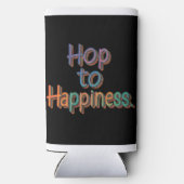 Hop to Happiness Seltzer Blikjeskoeler (Achterkant)