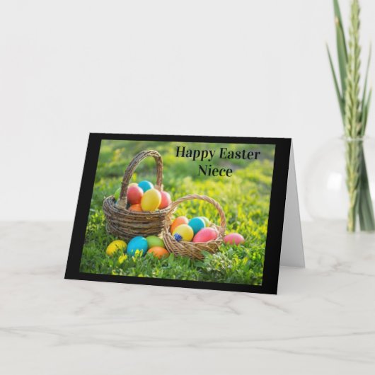 "HOP TO IT NIECE" EN KLAAR VOOR EEN EENVOUDIGERE K KAART (Voorkant)