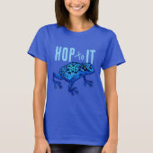 Hop To It - Tropical Frog T-shirt voor dames (Voorkant)