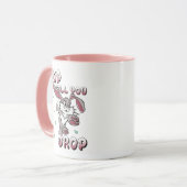 Hop tot je valt mok (Voorkant links)