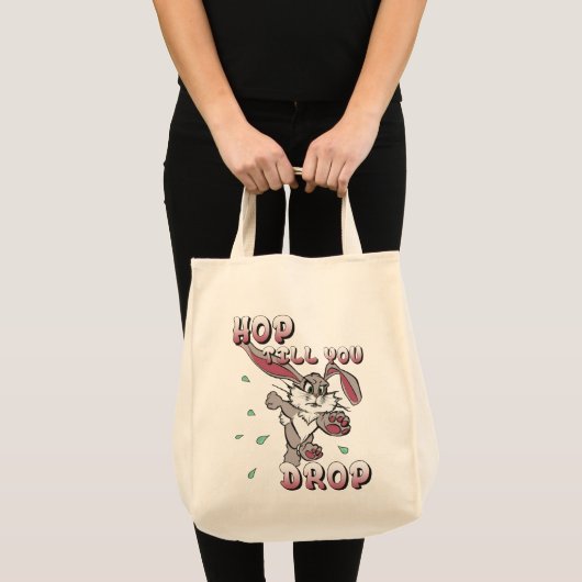 Hop tot je valt tote bag (Voorkant (product))